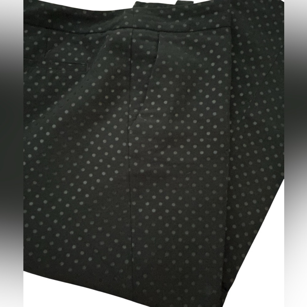MaxMara Black Polka Dot Trousers. Size 10